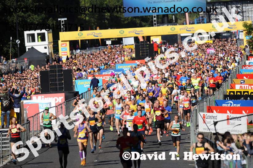 Mens Morrisons Great North Run. Photo: David T. Hewitson/Sports for All Pics
